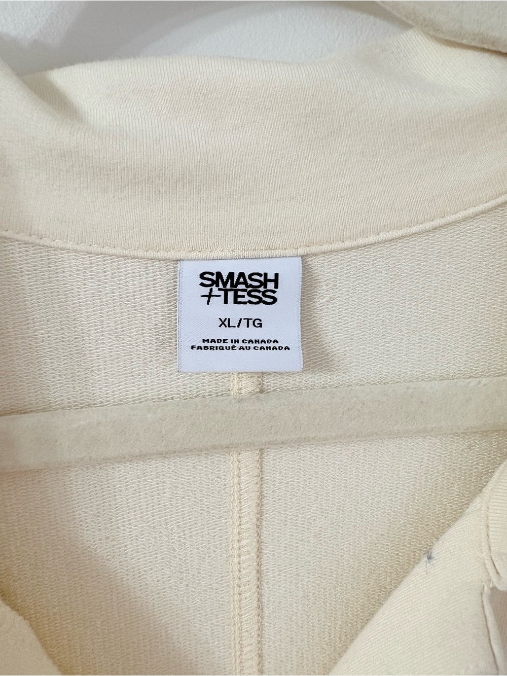 SMASH + TESS Lennex Cargo Midi Dress Cream Womens XL Casual Summer Mom - Picture 3 of 6